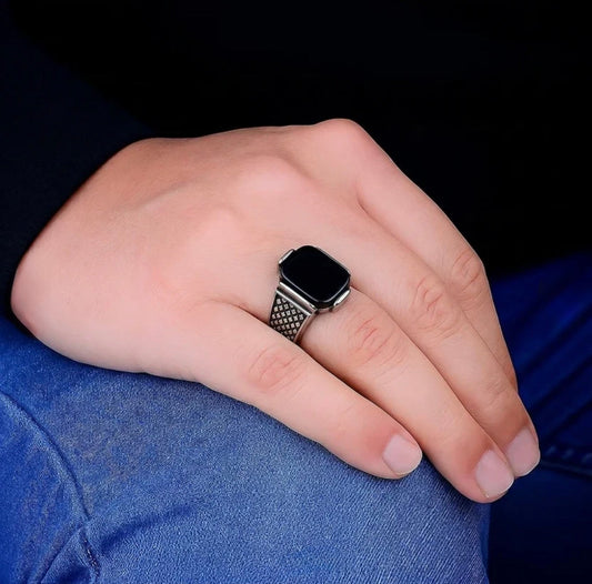 Black Signet Ring 🖤💍