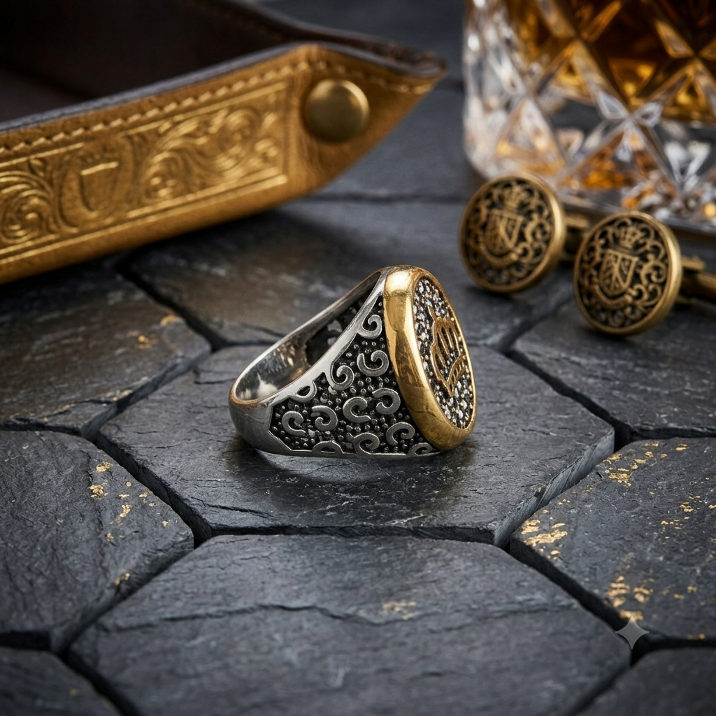 Crown Stone Ring High Quality💍