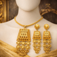 Royal Floral Gold Pendant Set