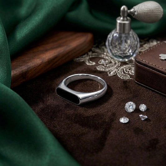 SBG Onyx Signet Ring
