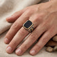 Black Onyx Signature Ring