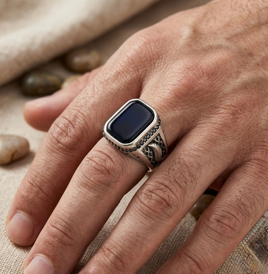 Black Onyx Signature Ring