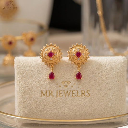 Lerie Ruby Earrings